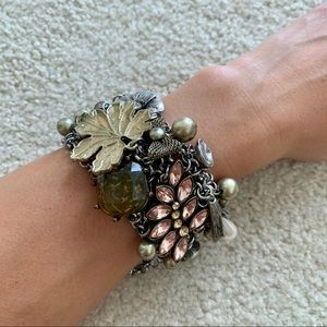 Chain-metal Cuff Bracelet